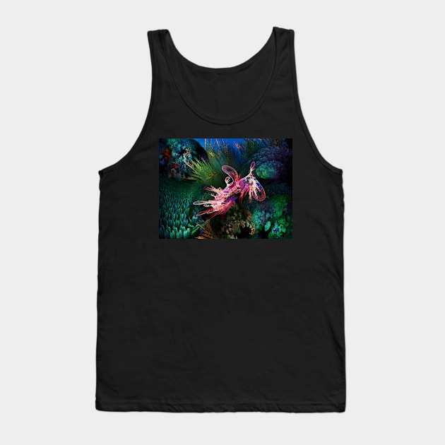 The Fractal Underwater Tank Top by ArtlyStudio